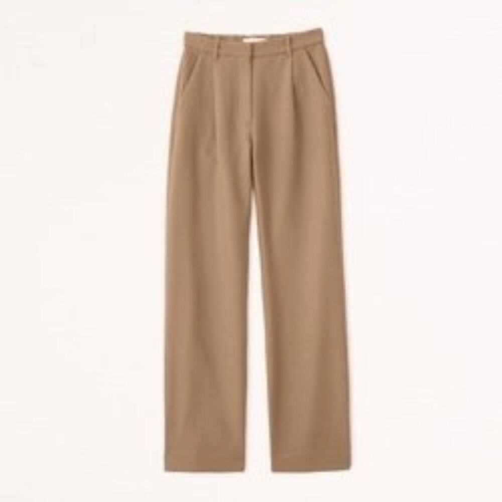 Abercrombie Tailored Relaxed Straight Pant